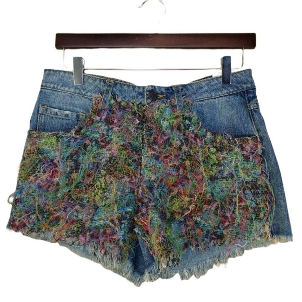 Urban Outfitters Freja Vintage Fit Denim Shorts